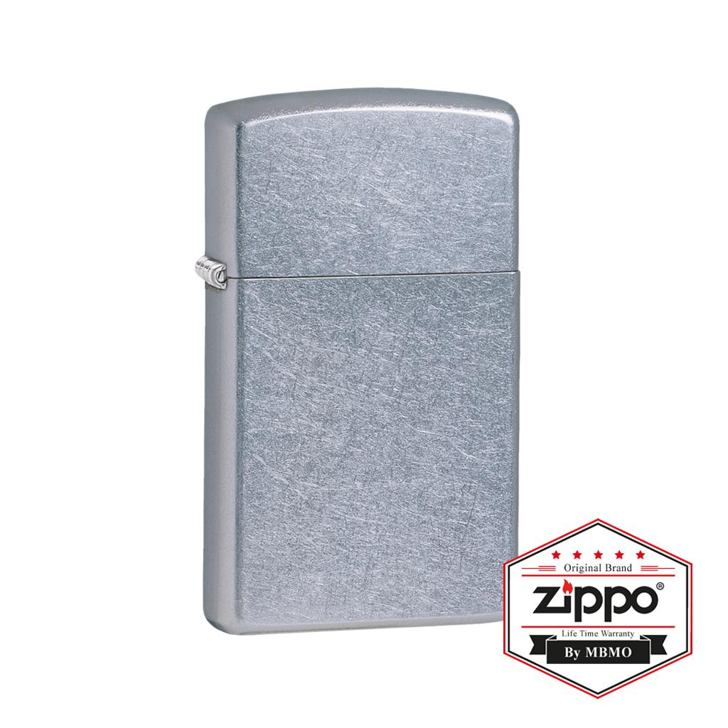 1607 Slim Street Chrome  (Zippo Original Brand from USA)