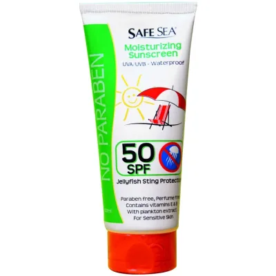 <ขายดี> Safe Sea ครีมกันแดด ป้องกันแมงกระพรุน SPF50 Lotion
