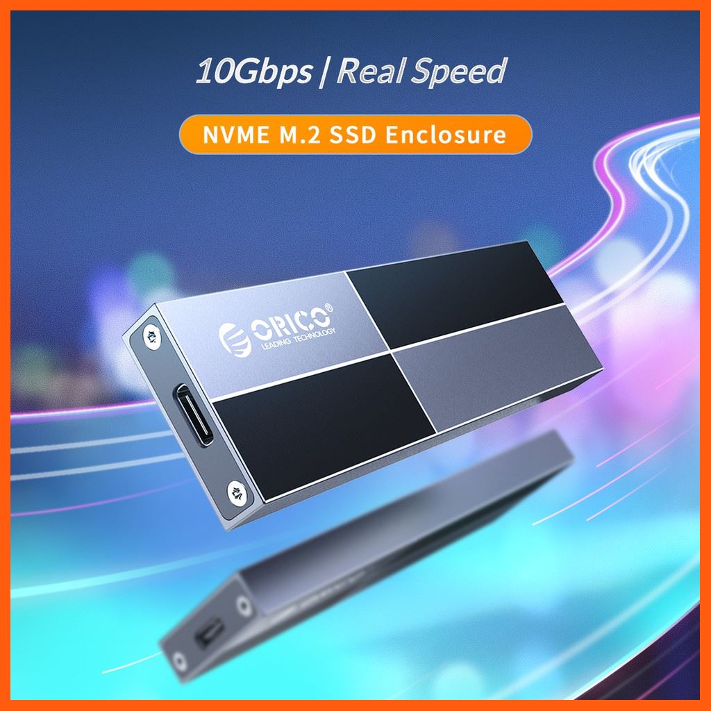 #ลดราคา ORICO (PFM2-C3) NVME M.2 SSD Enclosure 10 Gbps Nvme USB3.1 Type-C Enclosure