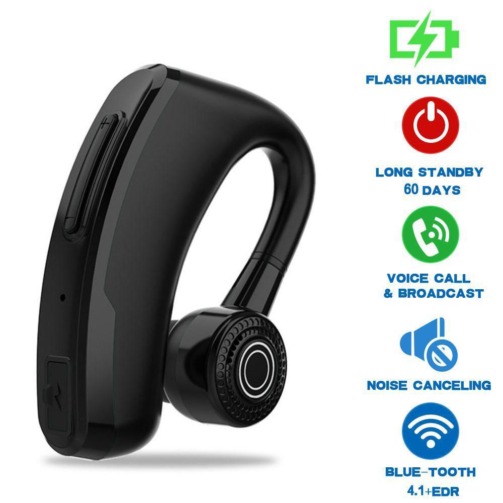 HOSdog V9 Fast Charging Business Bluetooth Headset Car Bluetooth
