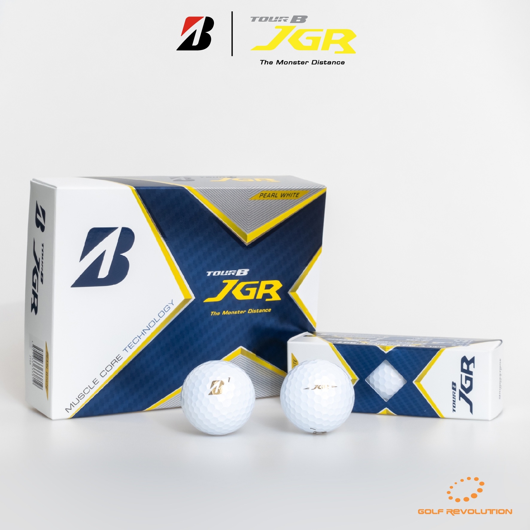 ลูกกอล์ฟ Bridgestone Golf - NEW TourB JGR Golf Ball, Price: 1,490 THB/dz