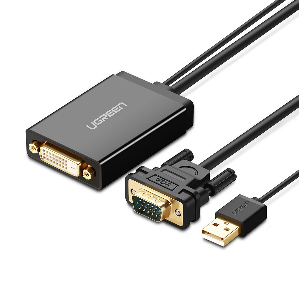 ลดราคา ugreen 30839 vga to dvi adapter #ค้นหาเพิ่มเติม สาย HDMI hdmi switch hard disk usb Mini display