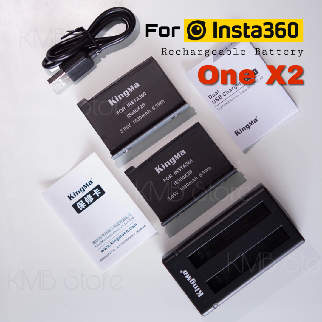 แบตเตอรี่ Insta360 One X2 Rechargeable Battery (KingMa) สำหรับ Insta360 One X2