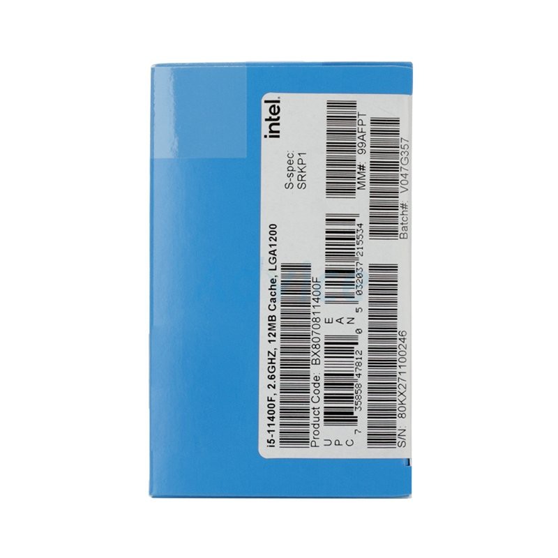 Intel Core i5-11400F Processor CPU (ซีพียู) 2.60GHz 12MB 6C12T GEN11 ...