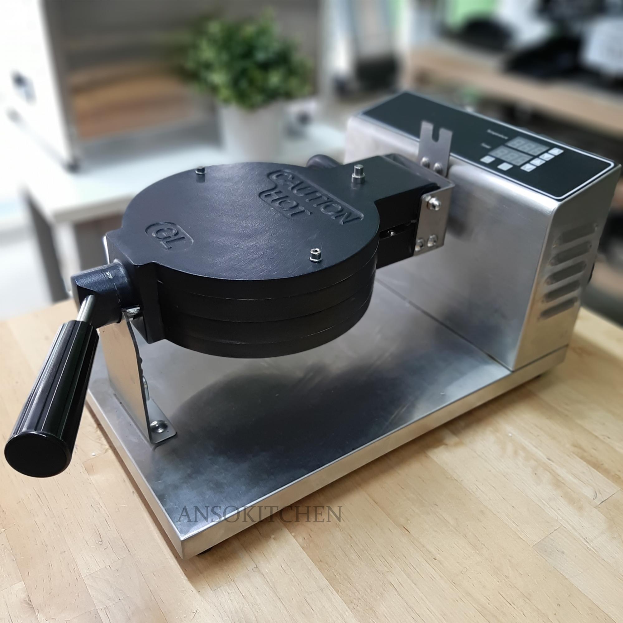 ดูภาพ Waffle Maker เครื่องทำวาฟเฟิลดิจิตอลเชิงพาณิชย์ แบบพลิกหน้าเตาและสามารถเปลี่ยนแผ่นหน้าเตาได้ รุ่น FY-GL02-D เพิ่มเติม Waffle Maker เครื่องทำวาฟเฟิลดิจิตอลเชิงพาณิชย์ แบบพลิกหน้าเตาและสามารถเปลี่ยนแผ่นหน้าเตาได้ รุ่น FY-GL02-D