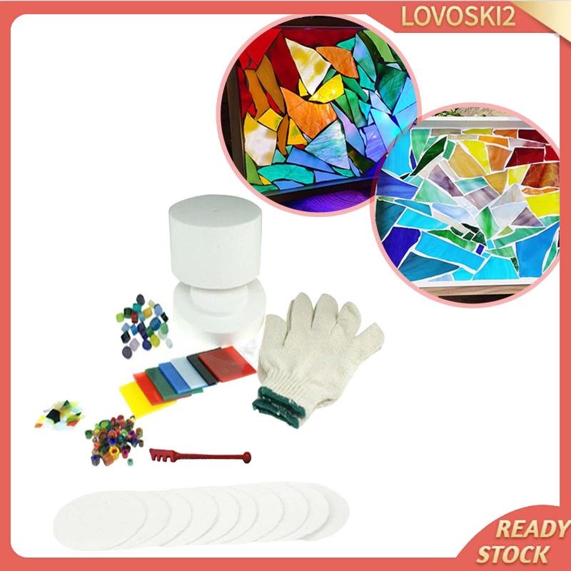 【Ready stock】 [Lovoski2] Microwave Glass Fusing set DIY Microwave Kiln