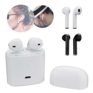 หูฟังไร้สาย( i7s tws) Bluetooth 4.2 Mini Wireless หูฟังไร้สายแบบคู่ for iPhone & Samsung โทรศัพท์ทุกรุ่น