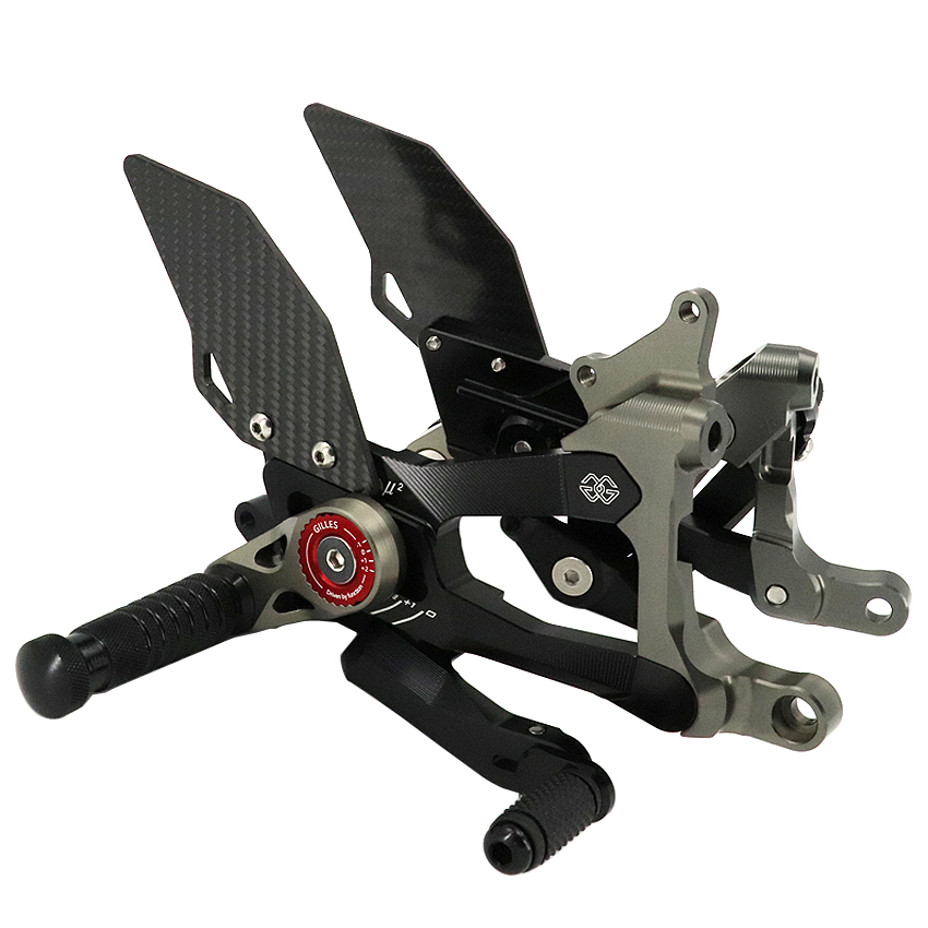 For Ducati Street fighter V4 Moto Rearset Rear Foot Pegs Rest Set