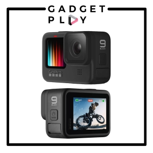 สินค้า GoPro 9 Black แอ็คชั่นแคม2จอ, ถ่ายวิดีโอ 5K กล้องติดหมวก กล้องรถแข่ง กล้องถ่ายรูป กล้องติดจักรยาน กล้องดำน้ำ Gadget play ประกันศูนย์1ปี