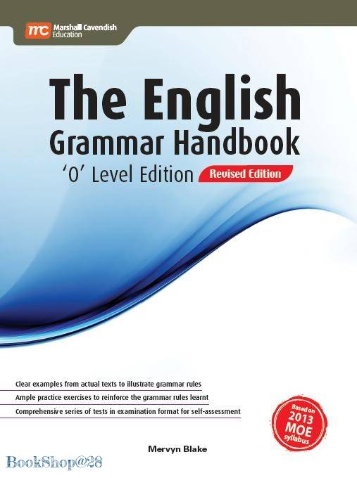 The English Grammar Handbook 'O' Level | คู่มือ English Grammar มัธยมศึกษาตอนปลาย