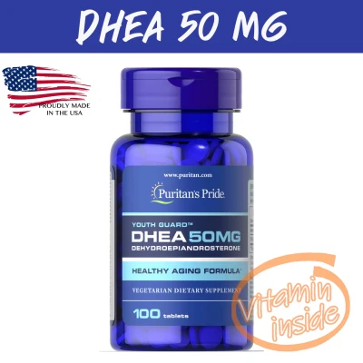Puritan's Pride DHEA 50 mg 100 Tablets