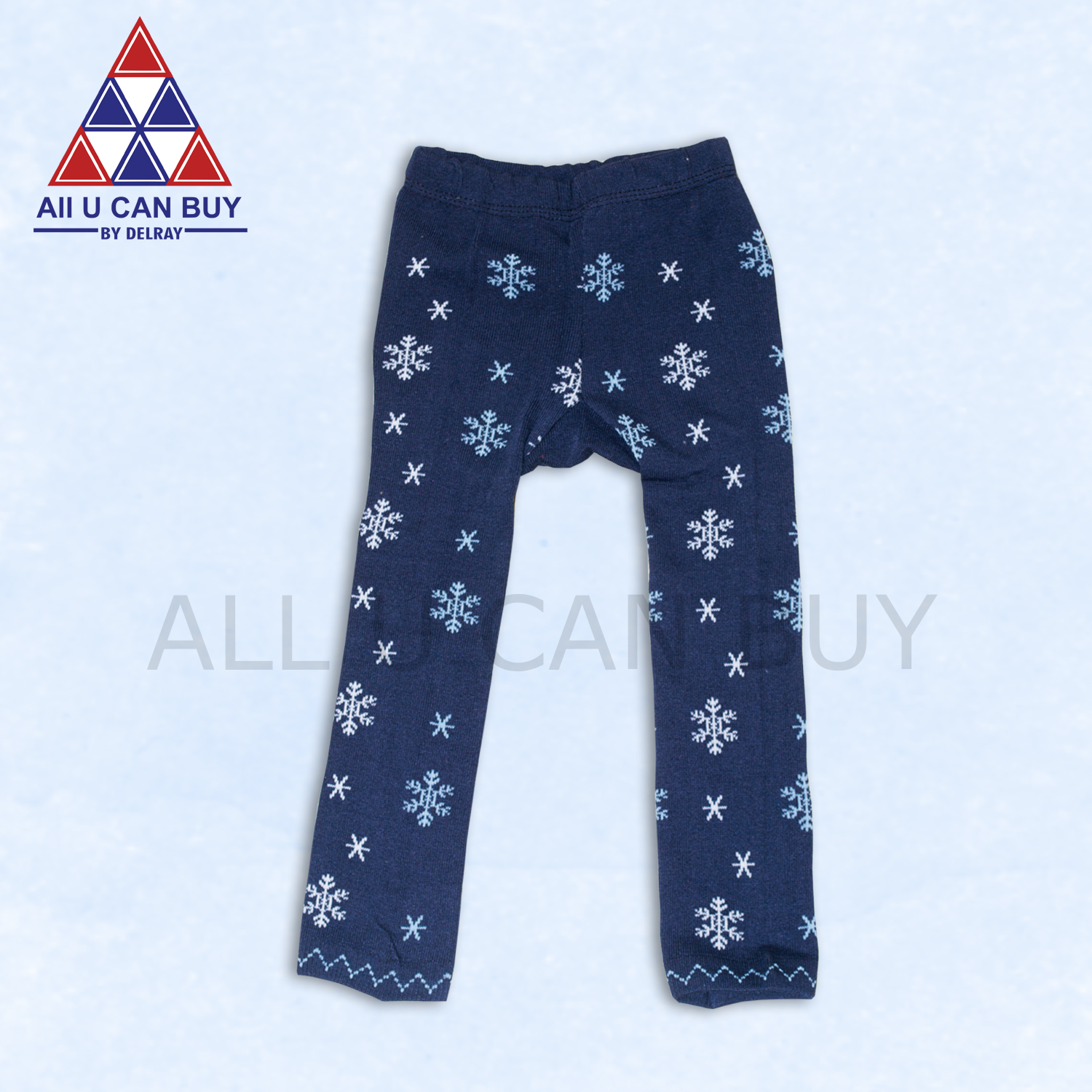 ALL U CAN BUY กางเกงสำหรับเด็ก เสื้อผ้าสำหรับเด็ก กางเกงเลกกิ้งเด็ก กางเกงเด็กสีน้ำเงิน กางเกงเด็กสีกรมท่า กางเกงเด็กลายเกล็ดหิมะ กางเกงเด็กเล็ก กางเกงยืด กางเกงยืดสำหรับเด็ก กางเกงขายาวเด็ก