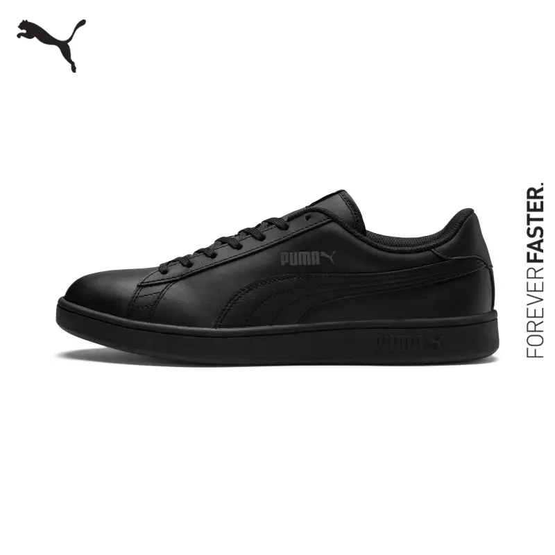 ภาพหน้าปกสินค้าPUMA BASICS - รองเท้ากีฬา Smash v2 สีดำ - FTW - 36521506 จากร้าน PUMA บน Lazada