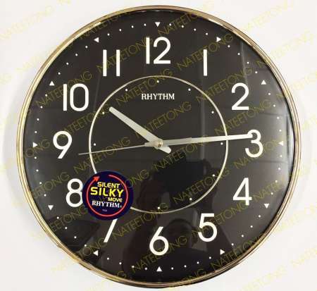 RHYTHM Japan นาฬิกาแขวนเดินเรียบ  ขนาด 12 นิ้ว CMG489NR19