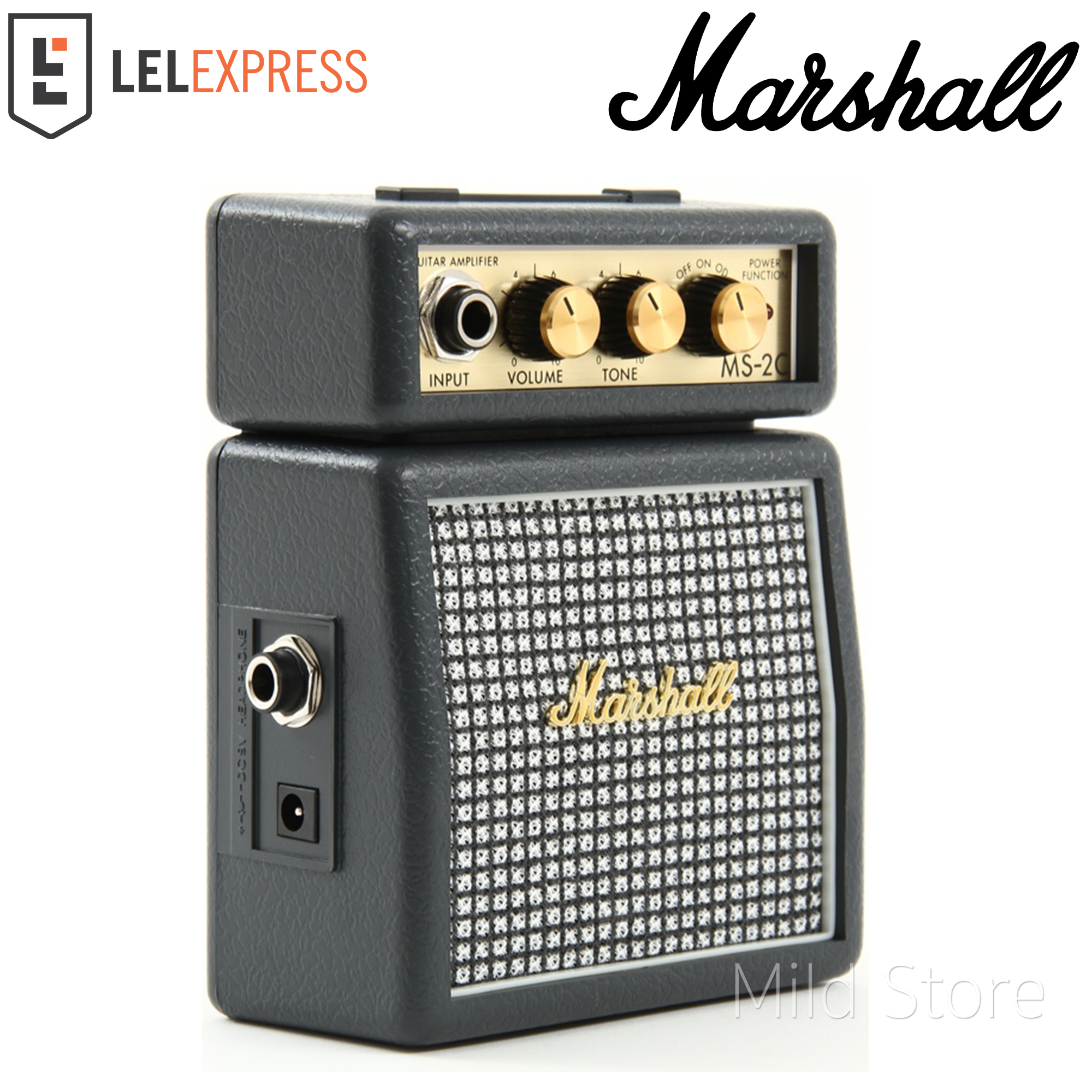 Marshall แอมป์จิ๋ว MS-2C (สีเทา)