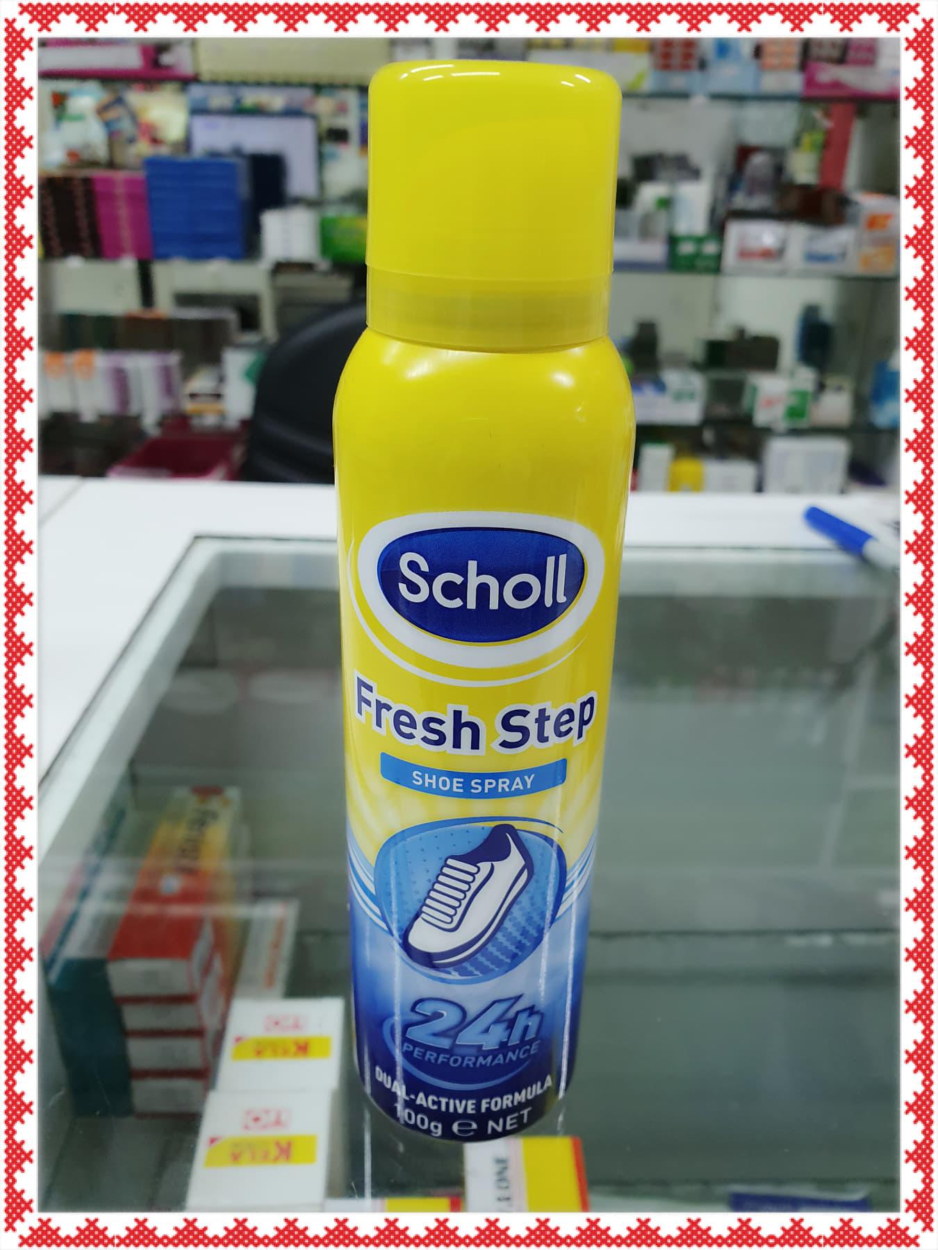 สกอลล์ สเปรย์ระงับกลิ่นเท้า Scholl Fresh Step Anti Perspirant+fresh Step Shoe Spray 150 Ml พร้อมส่ง!!!