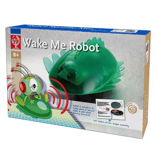 ชุดเรียนรู้ หุ่นยนต์ ทำงานตามแสง  (Wake Me Robot)