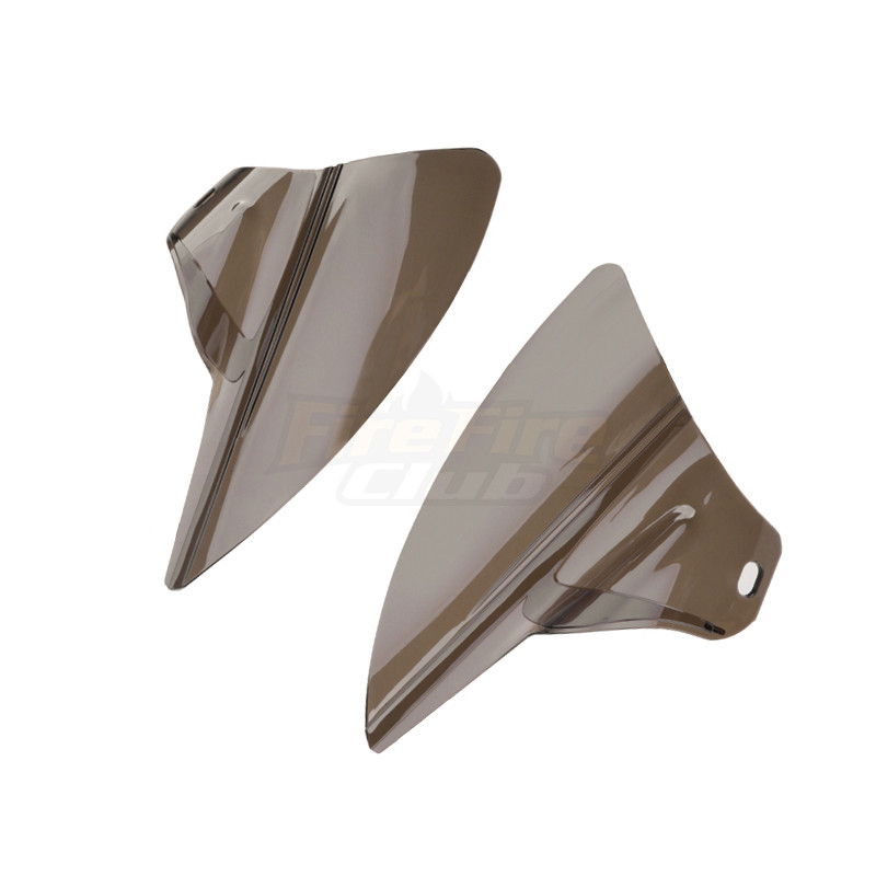 รถจักรยานยนต์ ABS Saddle Shields Air Deflector ความร้อนสำหรับ Harley