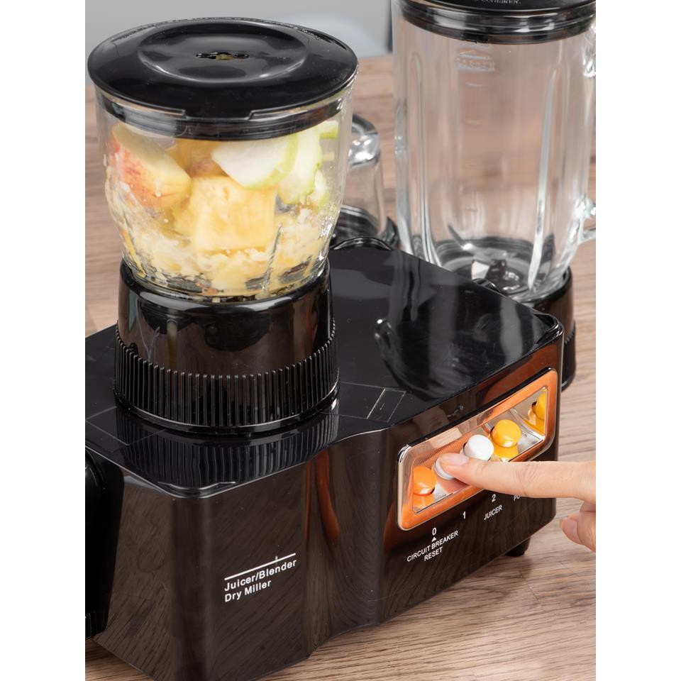 LE CUISSON 4in1 เครื่องคั้นน้ำผลไม้ ปั่น บดแยกกาก เปียก-แห้ง เอนกประสงค์ 350 W.