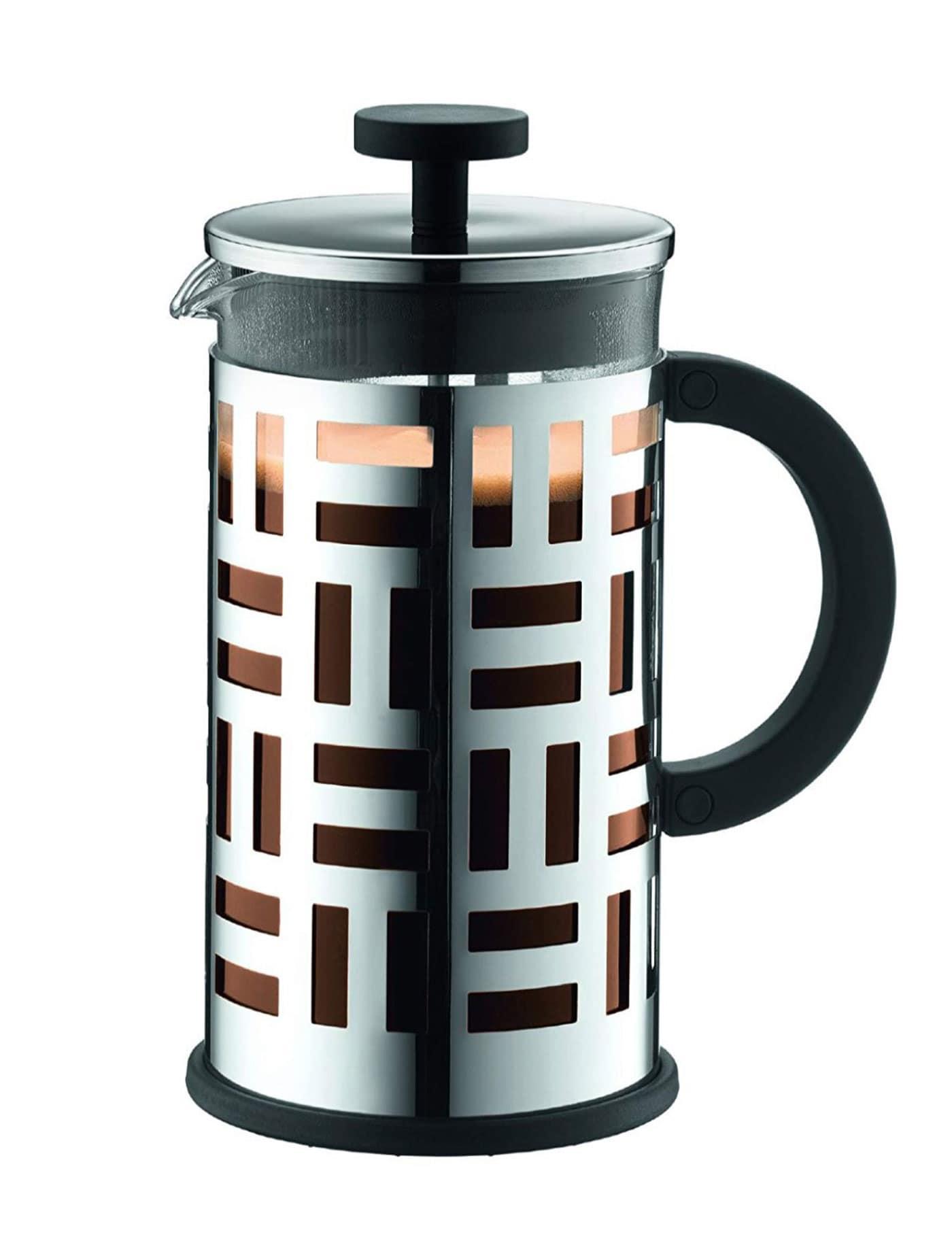 BODUM เครื่องชงกาแฟเฟรนช์เพรส Eileen 34 ออนซ์ สีเงิน coffee makers