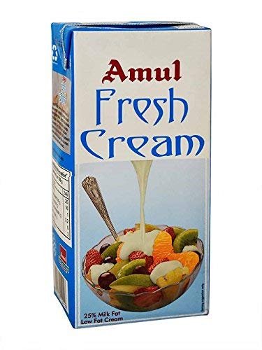 Amul Fresh Cream 1 Litre ครีมสด