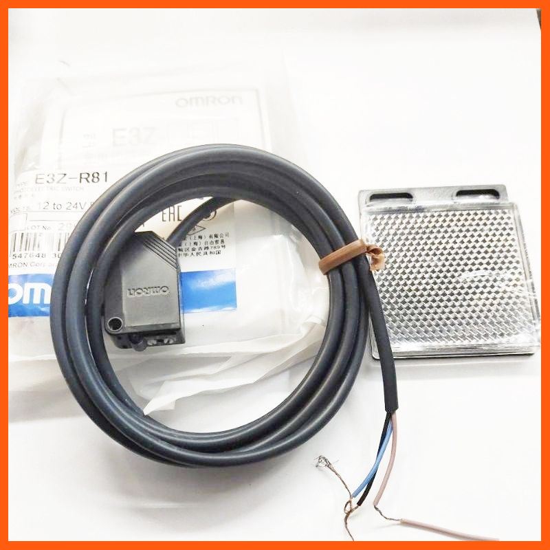 Best Quality Photo Sensor E3Z-R61(NPN) E3Z-R81 (PNP) พร้อมแผ่นสะท้อน ระยะจับ 4เมตร อุปกรณ์ยานยนต์ automotive equipment อุปกรณ์ระบบไฟฟ้า electrical equipment เครื่องใช้ไฟฟ้าภายในบ้าน home appliances Swith limit switch tick pump