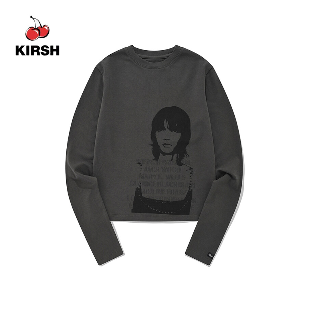 [ KIRSH ]★CINEMA GRAPHIC LONG SLEEVE T-SHIRT KIRSH] CINEMA GRAPHIC LONG SLEEVE T-SHIRT |22AW | | Lazada.co.th
