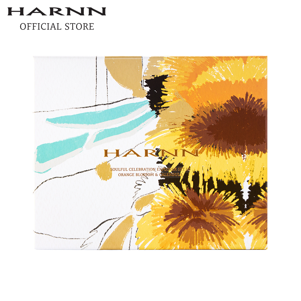 HARNN SOULFUL CELEBRATION EXPLORER SET ORANGE BLOSSOM & CALENDULA