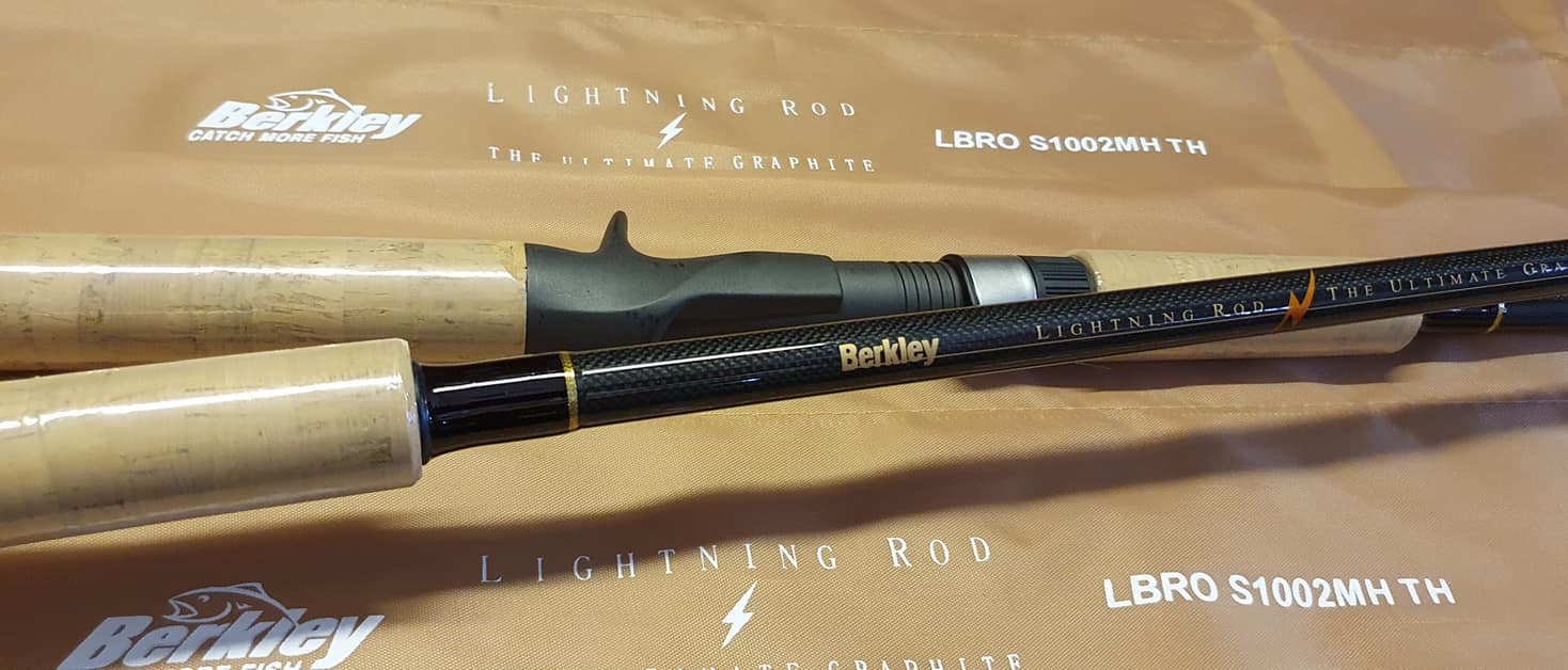 Berkley Lightning Rod Black-Gold #LBRO-S1002MH (Spinning) - 7 SEAS PROSHOP  (THAILAND)