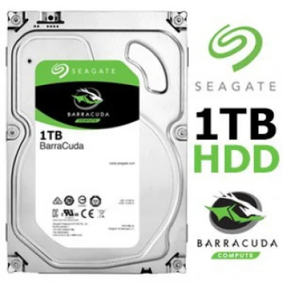 1 TB HDD (ฮาร์ดดิสก์) SEAGATE BARRACUDA 7200RPM SATA3