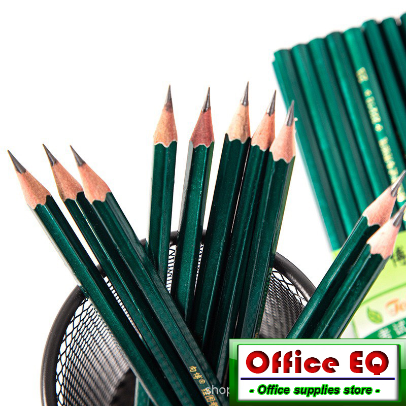 ดินสอ ดินสอ2B ดินสอสองบี ดินสอทำข้อสอบ ดินสอเขียนแบบ ดินสอวาดรูป  ดินสอแรเงา ( ขายแยก/ขายยกแพ็ค 10 แท่ง)  **สินค้าพร้อมส่ง**
