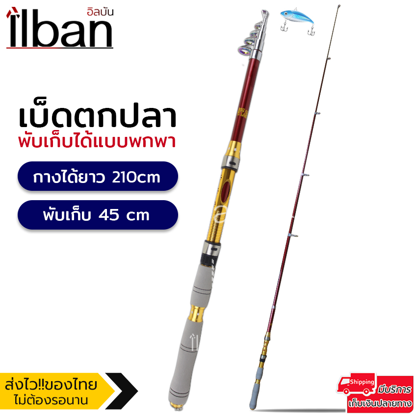 Elit Telescopic Fishing Rod 3.6m TSF379 - ENDLESS INTERTRADE - ThaiPick