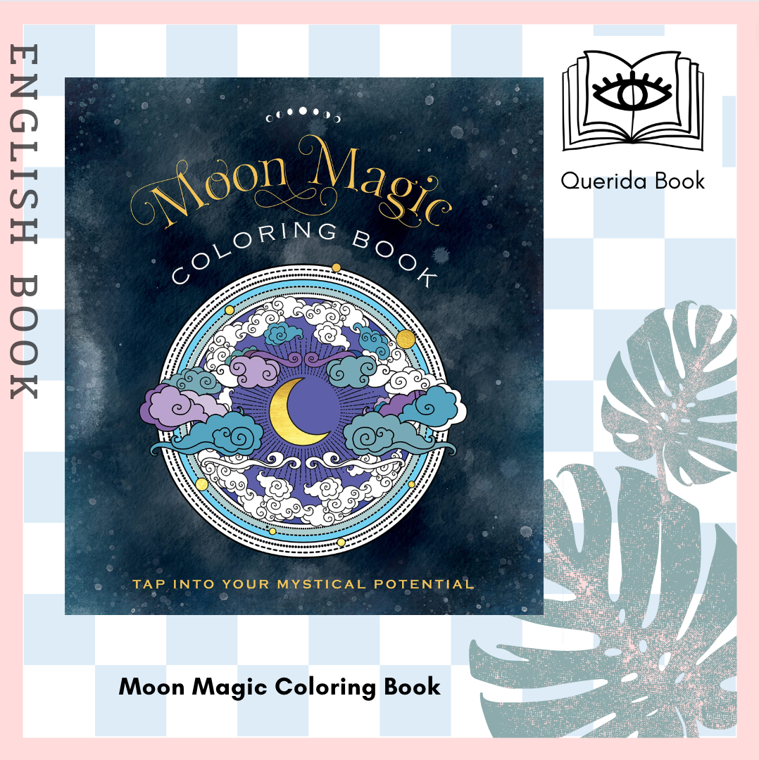 [Querida] สมุดระบายสี Moon Magic Coloring Book Tap into Your Mystical