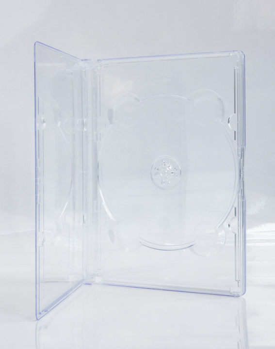 650009/DVD Jewel Case กล่องใส่ DVD ขนาดมาตรฐาน บรรจุ 1 แผ่น  (แพ็ค 5 กล่อง)