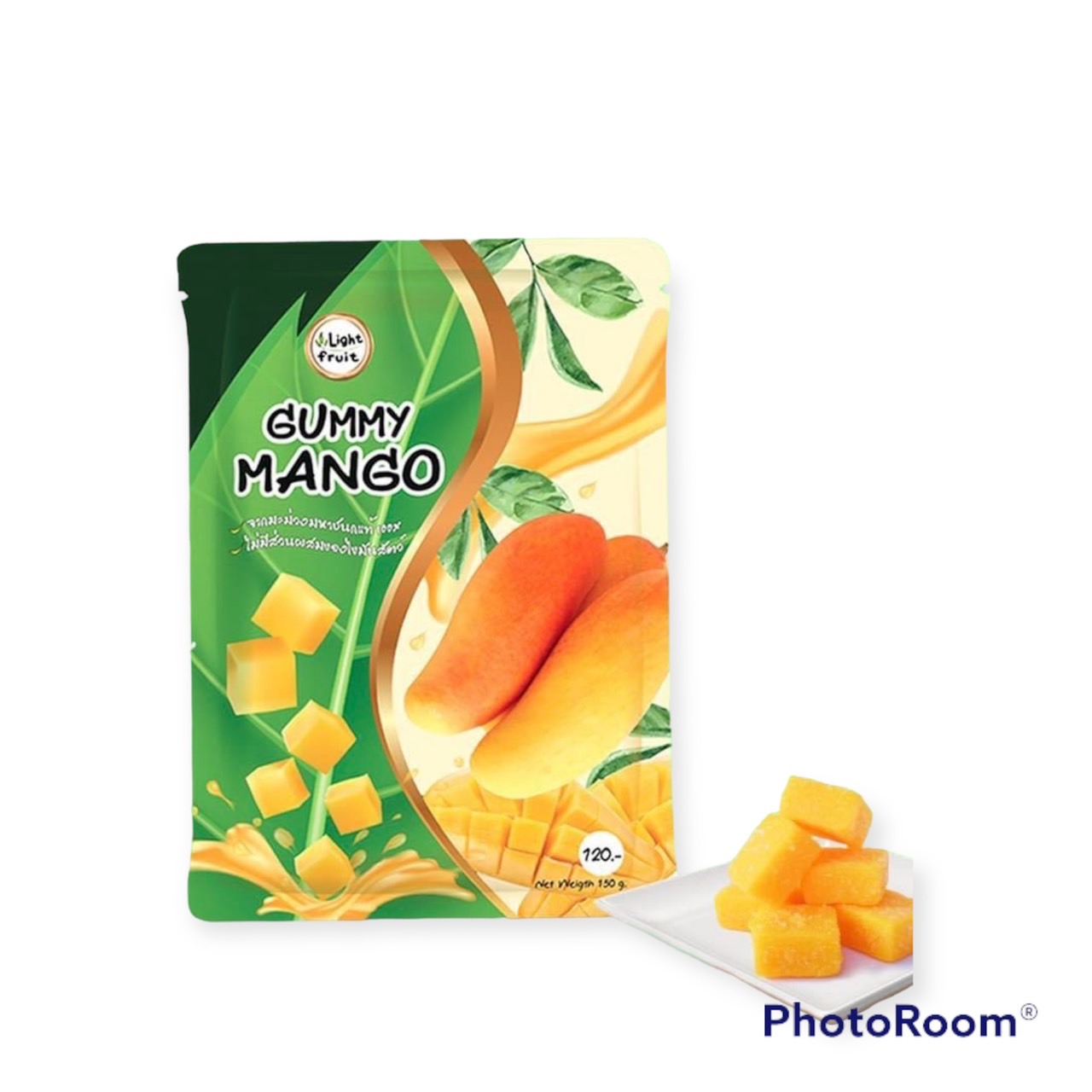 Gummy Mango เยลลี่มะม่วงแท้มหาชนก เกรดส่งออก ขนาด 150g(1 ห่อ) Lazada