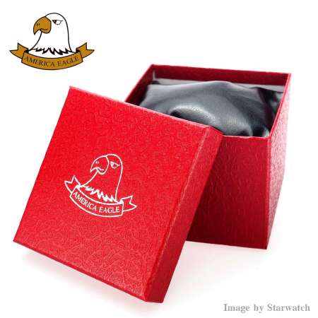 AMERICA EAGLE นาฬิกาข้อมือผู้หญิง สายสแตนเลส รุ่น AE003L - Silver / Blue AMERICA EAGLE นาฬิกาข้อมือผู้หญิง สายสแตนเลส รุ่น AE003L - Silver / Blue