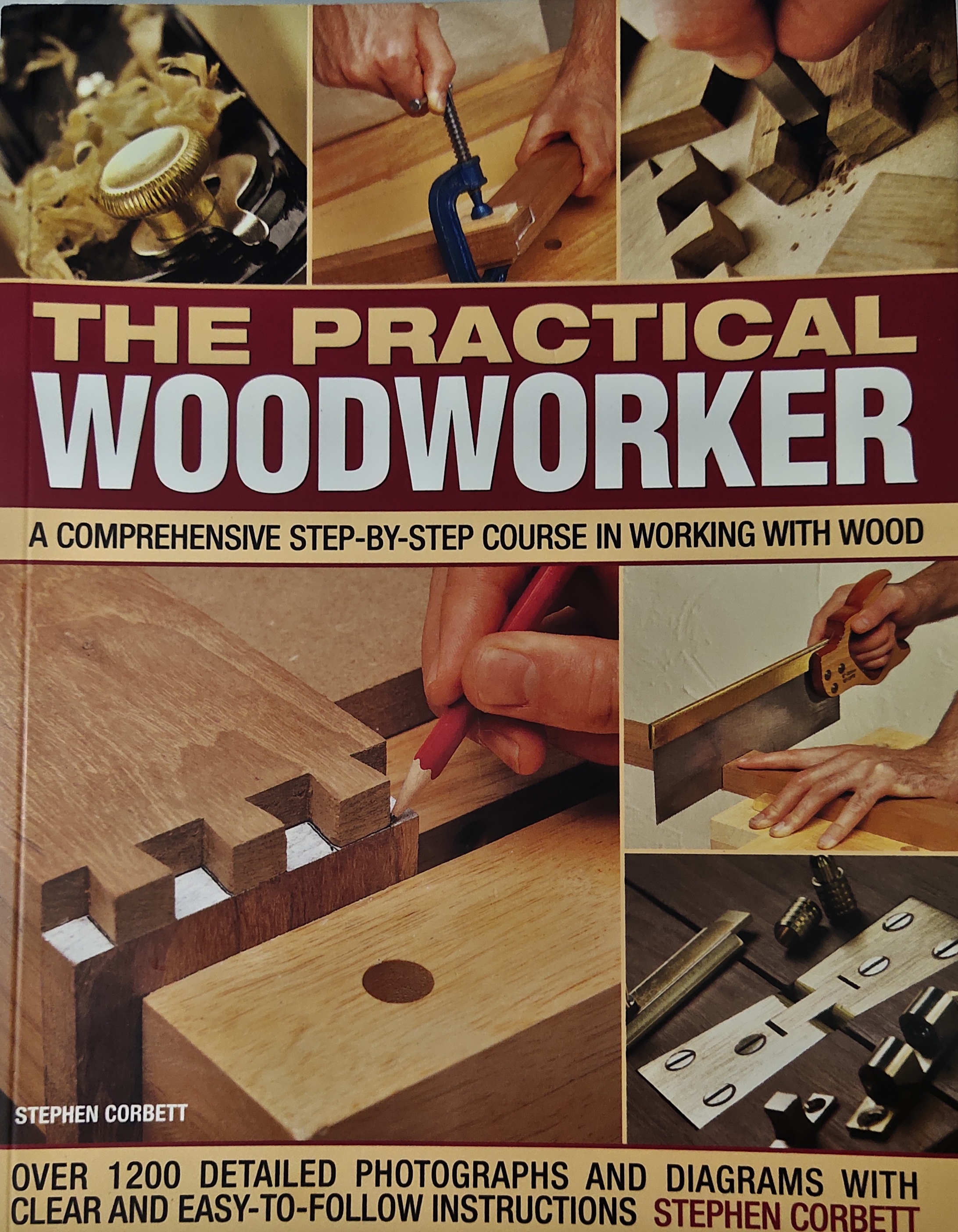 หนังสือ งานไม้  ช่างไม้ ภาษาอังกฤษ THE PRACTICAL WOODWORKER 256Page