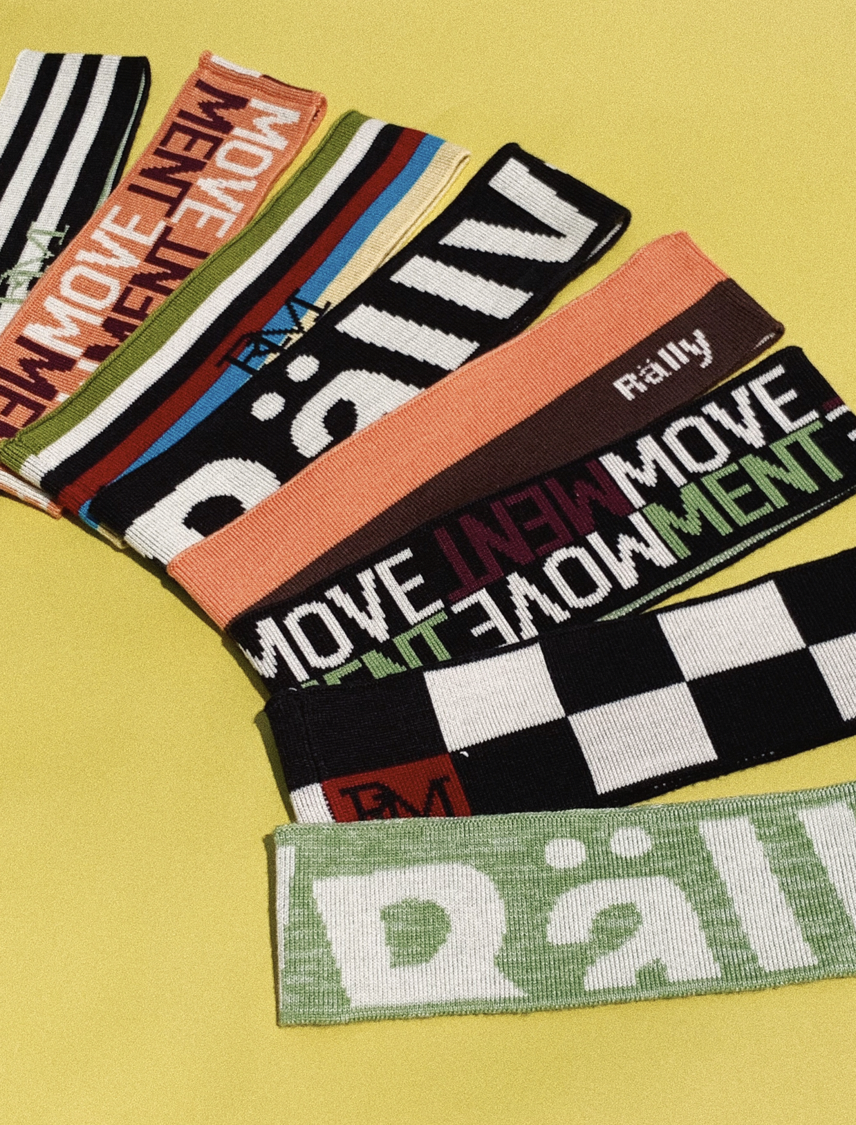 Rally headband - ที่คาดผมทอลาย (เลือกลายได้) - Rally Movement - ThaiPick