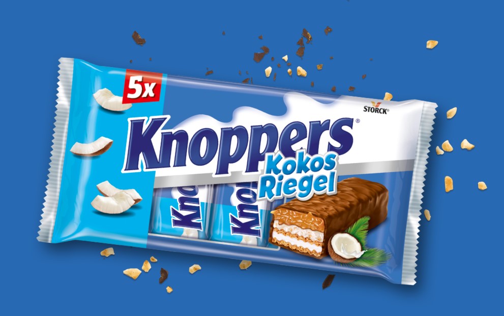 Knoppers Koko Riegel ช็อกโกแลตมะพร้าวอัดเเท่ง Lazada.co.th