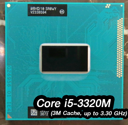 INTEL i5 3320M ราคา ถูก ซีพียู CPU Intel Notebook Core i5-3320M โน๊ตบุ๊ค พร้อมส่ง ส่งเร็ว ฟรี ซิริโครน มีประกันไทย