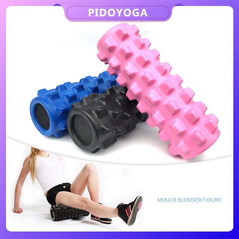 Pido Eva Yoga Column High Hardness Solid Yoga Column 33x13cm Solid Mace Yoga Column Fitness Foam