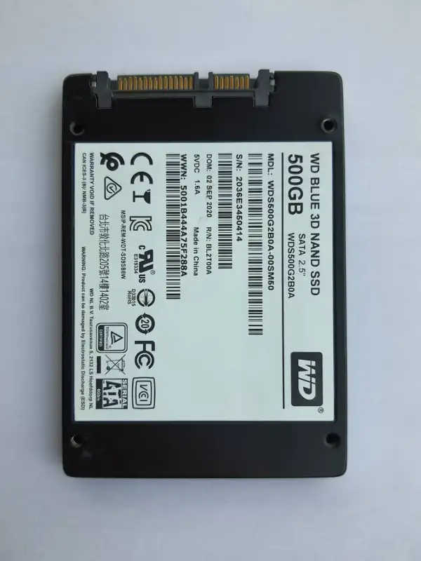 ภาพสินค้าWD SSD 500GB Blue Sata III Read 560MB/S Write 530MB/S 2.5" 3DNAND (WDS500G2B0A) ของใหม่ยังไม่แก๊ะซอง ประกัน Synnex 5 ปี จากร้าน detect บน Lazada ภาพที่ 5