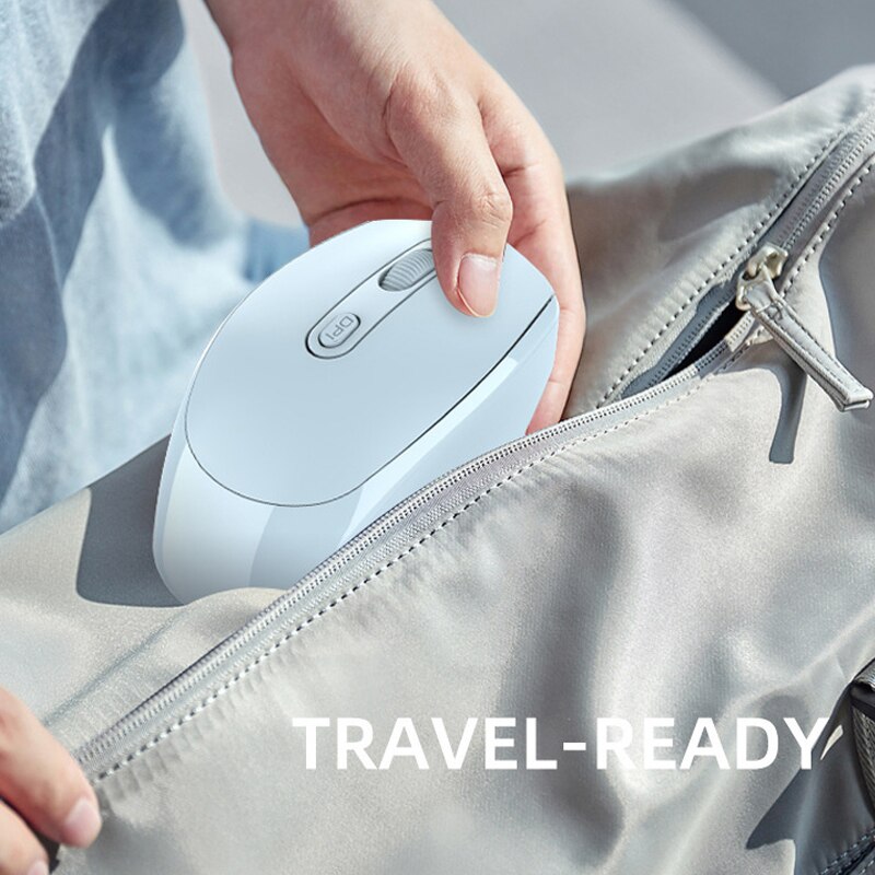 ZZOOI Macaron Wireless Bluetooth Dual-mode Rechargeable Game Mouse Computer Gamer Wirelesss Office Mouses Gaming Laptop Mice Keyboards