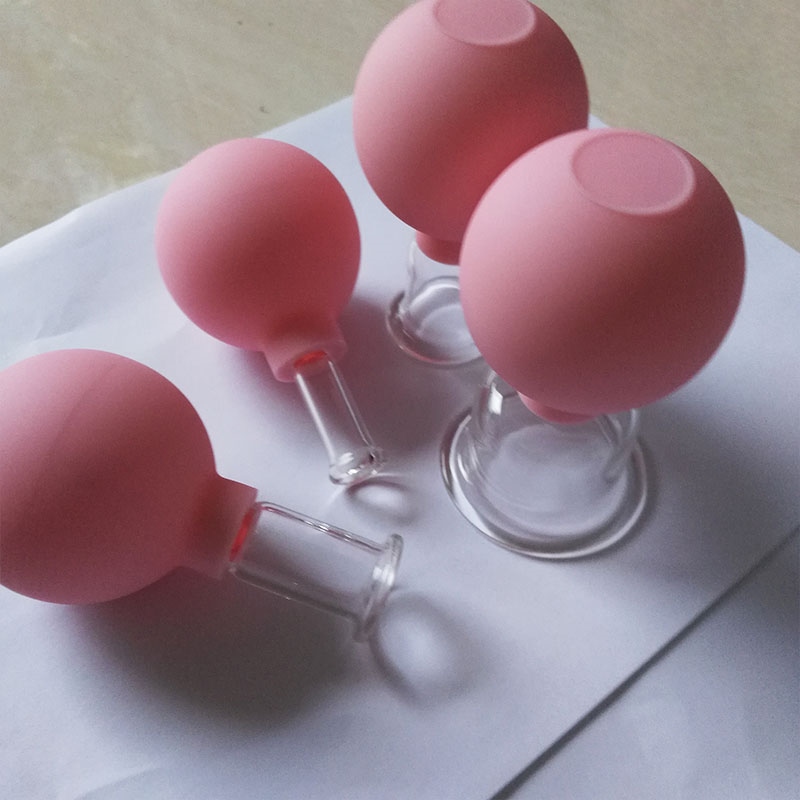 Rubber Body Vacuum Cupping Cups Plastic Cans Body Facial Skin Lifting ...