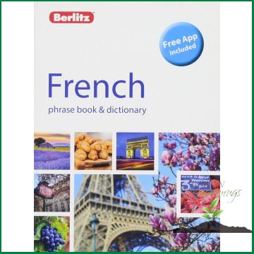 สินค้าใหม่ ! BERLITZ FRENCH PHRASE BOOK & DICTIONARY