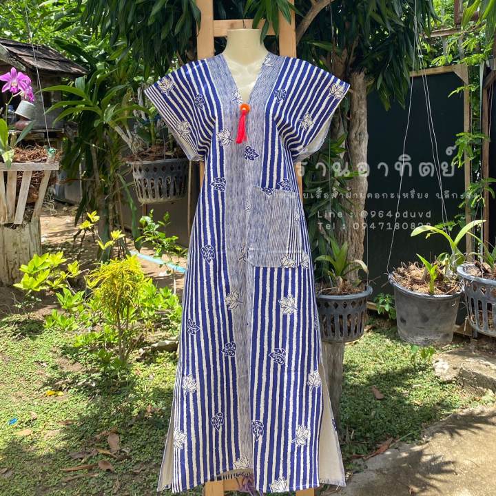 สินค้ามาใหม่ ชุดเดรสผ้าฝ้าย เดรสยาวผ้าฝ้าย มีพู่ตรงอก พร้อมกระเป๋า อก32-42 ยาว40 พร้อมส่ง – No Brand – 2890901004_TH-10556722772 >>> 🇹🇭 Top1Thailand 🛒 >>> lazada.co.th 🇹🇭 🇹🇭 🇹🇭🛒🛍🛒