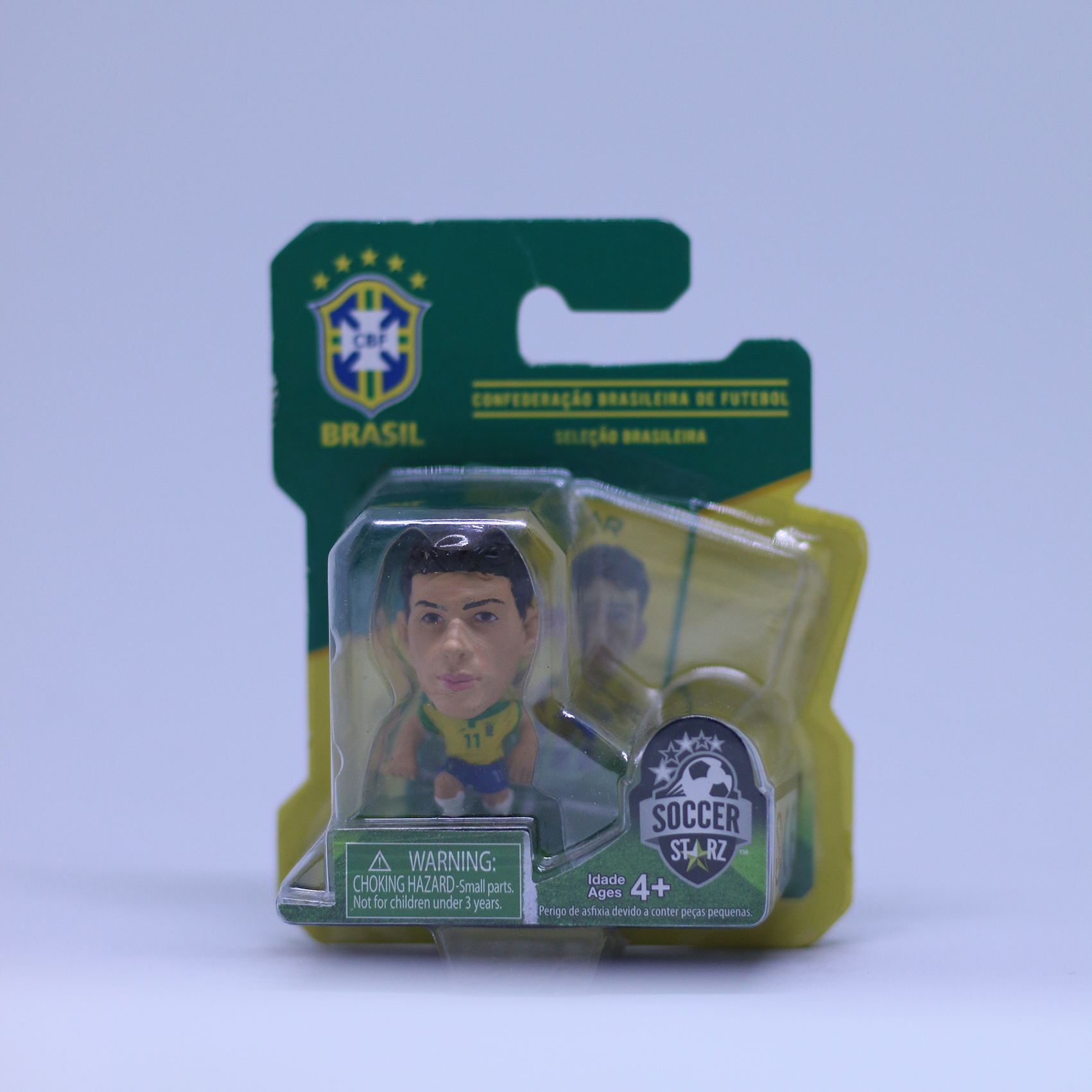 โมเดล นักฟุตบอล Oscar - Home Kit  ลิขสิทธิ์แท้ BRAZIL