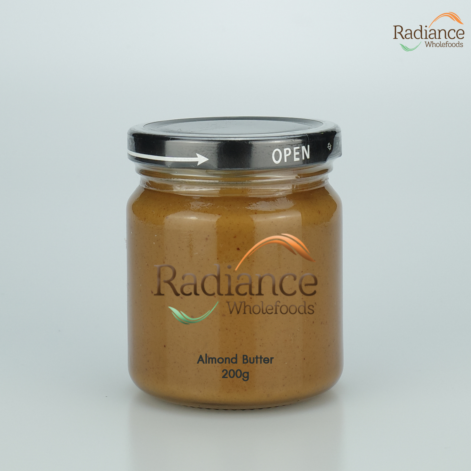 Almond Butter 200g, Radiance Wholefoods