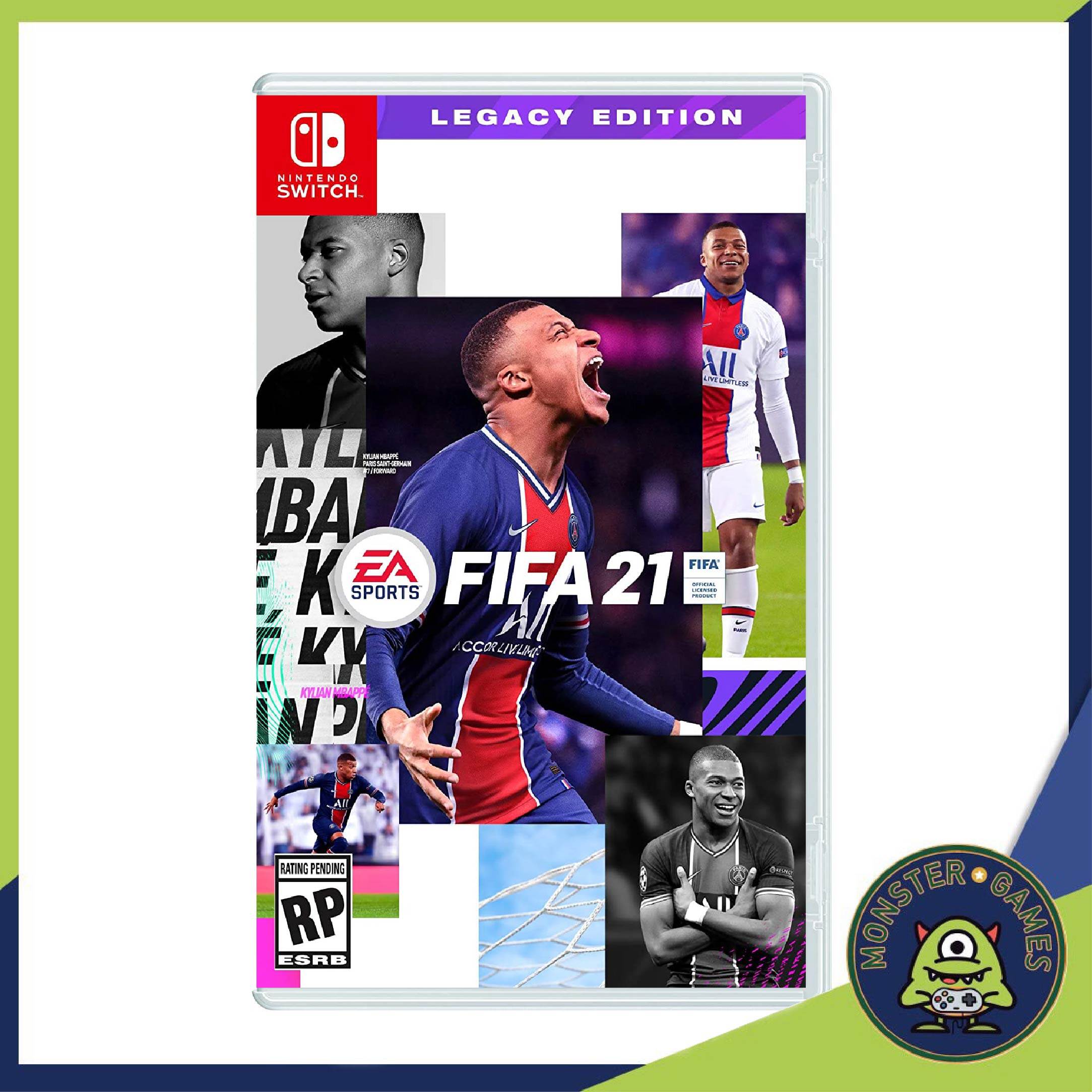 FIFA 21 Nintendo Switch game (เกมส์ Nintendo Switch)(ตลับเกมส์Switch)(แผ่นเกมส์Switch)(ตลับเกมส์สวิต)(FIFA21 Switch)(Fifa2021)(Fifa 2021)