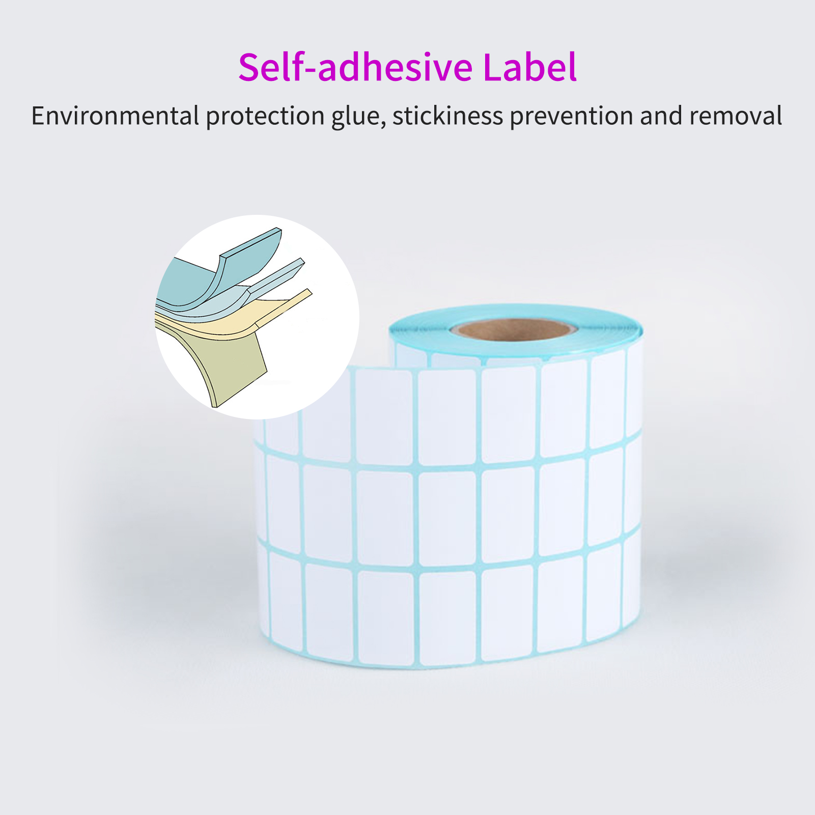 Thermal Labels for Thermal Printer AllPurpose Label Paper Sticker Self